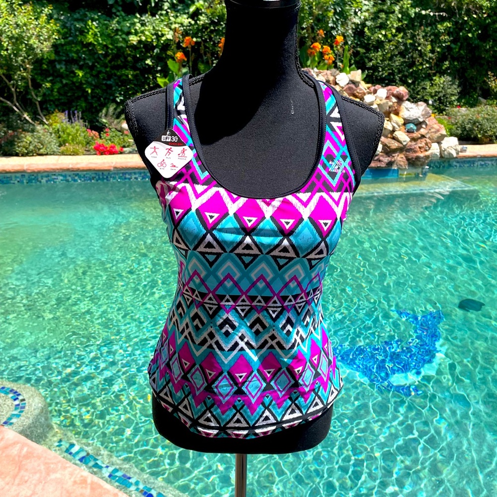 Tankini Top, Size S